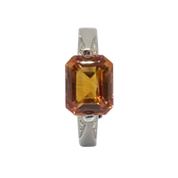 Anneau Recarlo Femme in Or blanc Topazio 0.44 Ct ZG153/B - ZG153/B